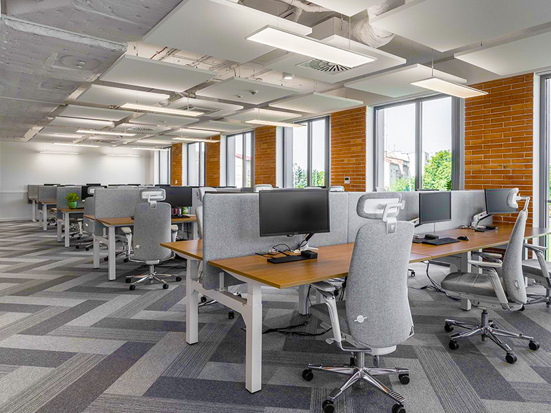 Du lịch Hải Hà đổi mới văn phòng với tấm nhựa ốp tường giả đá từ Nội thất Tân Trường Minh