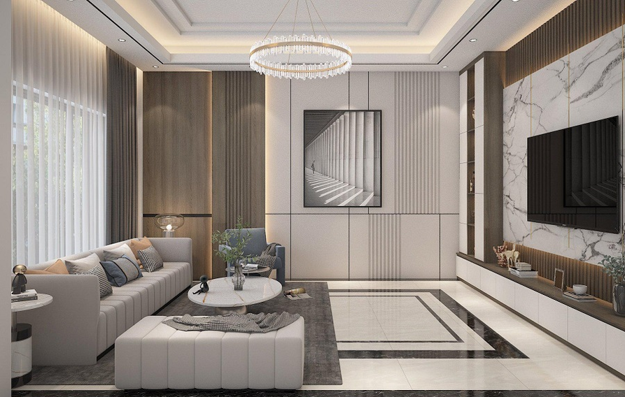 Du lịch Hải Hà đổi mới văn phòng với tấm nhựa ốp tường giả đá từ Nội thất Tân Trường Minh